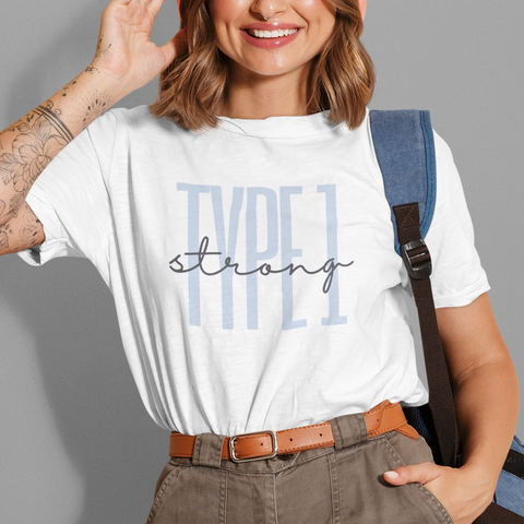 Type 1 Strong Unisex Tee - White