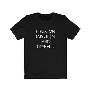 I Run on IAC Unisex Tee - Black