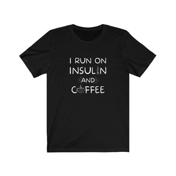 I Run on IAC Unisex Tee - Black