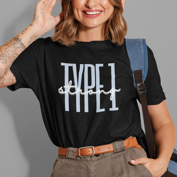 Type 1 Strong Unisex Tee - Black