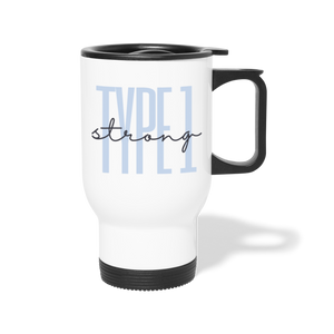 Type 1 Strong Travel Mug - white